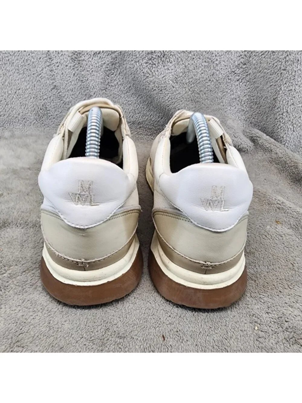 Madewell Shoes Unisex Womens Size 9 Mens Size 7.5 White Leather Sneakers *Read*